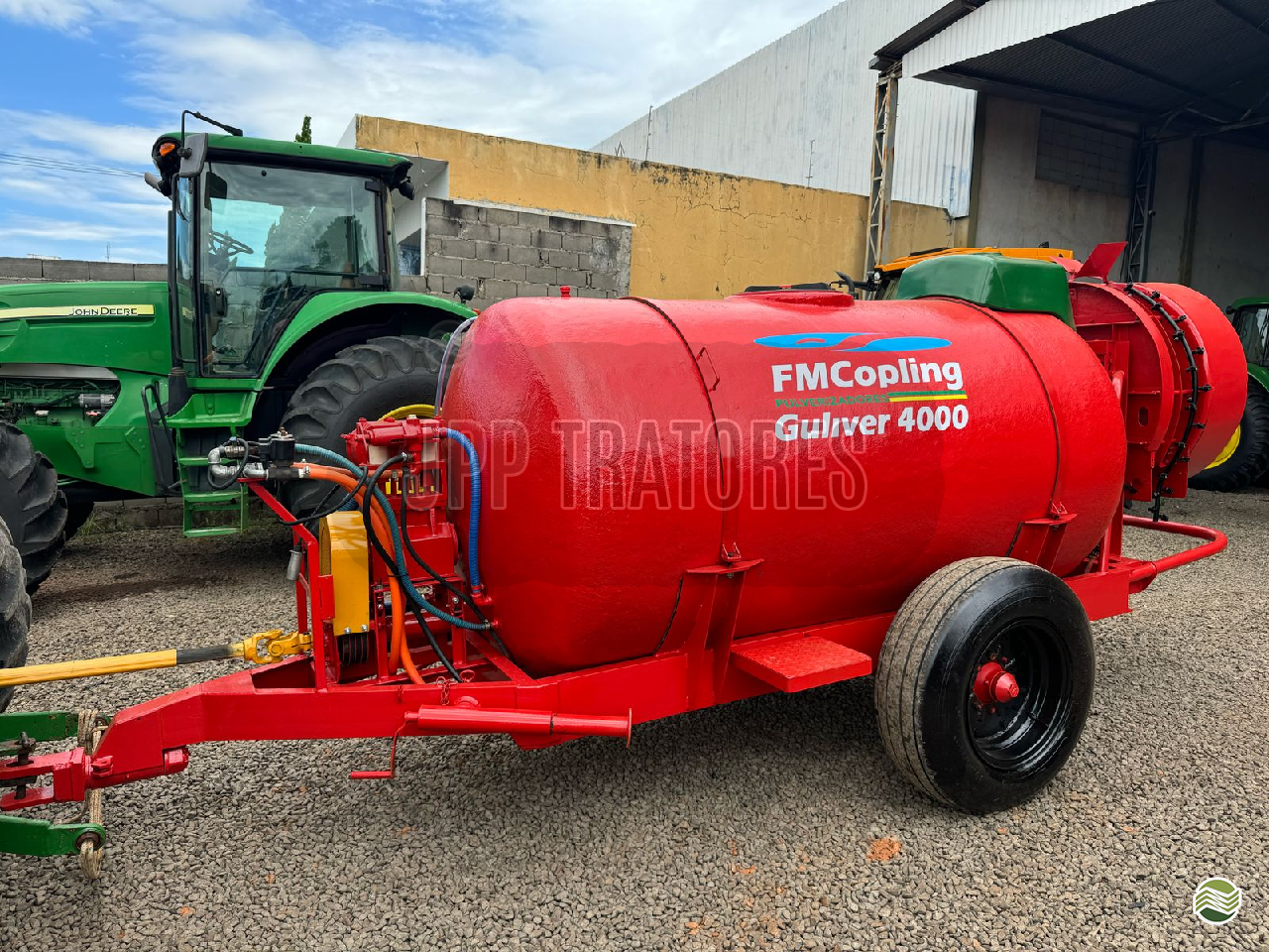 PULVERIZADOR FMC GULIVER 4000 Arrasto JPP Tratores MONTE ALTO SÃO PAULO SP
